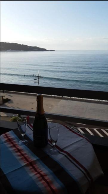 Splendide T2 Face A La Mer, Terrasse, Wifi Hendaye Esterno foto